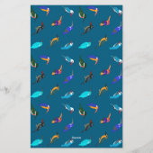 Kingfishers briefpapier (Achterkant)