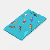 Kingfishers Post-it® Notes (Schuin)