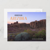 Kingman Arizona Monolith Gardens Briefkaart (Voorkant / Achterkant)