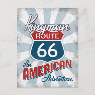 Kingman Route 66  America Arizona Briefkaart