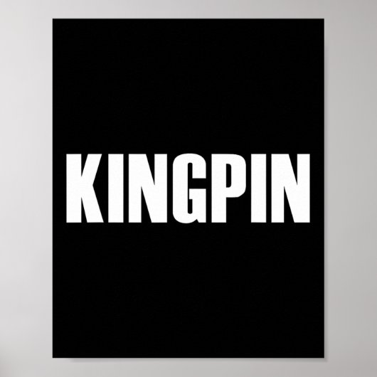 Kingpin Funny Bowling Poster (Voorkant)