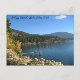 Kings Beach Lake Tahoe Briefkaart