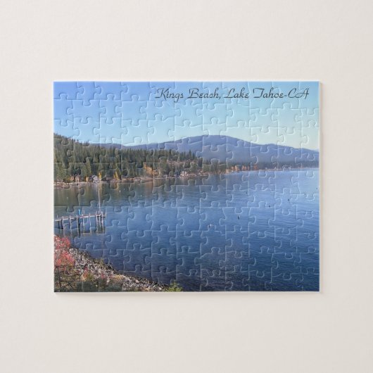 Kings Beach Lake Tahoe Ca Puzzle (Horizontal)