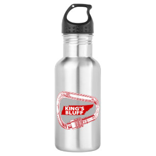 King's Bluff Tennessee Rock Klim Carabiner Waterfles