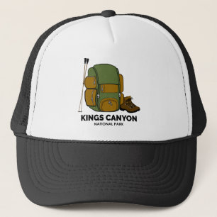 Kings Canyon National Park Backpack Trucker Pet