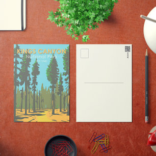 Kings Canyon National Park General Grant  Briefkaart