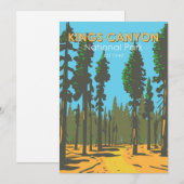 Kings Canyon National Park General Grant  Feestdagenkaart (Voorkant / Achterkant)