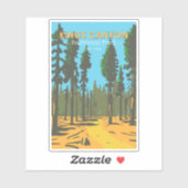 Kings Canyon National Park General Grant  Sticker (Vel)