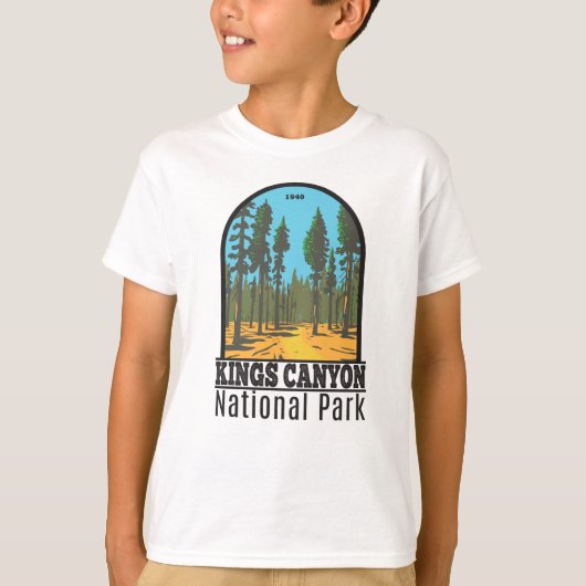 Kings Canyon National Park General Grant  T T-shirt (Voorkant)