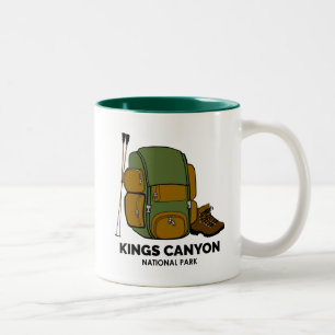 Kings Canyon National Park-rugzak Tweekleurige Koffiemok