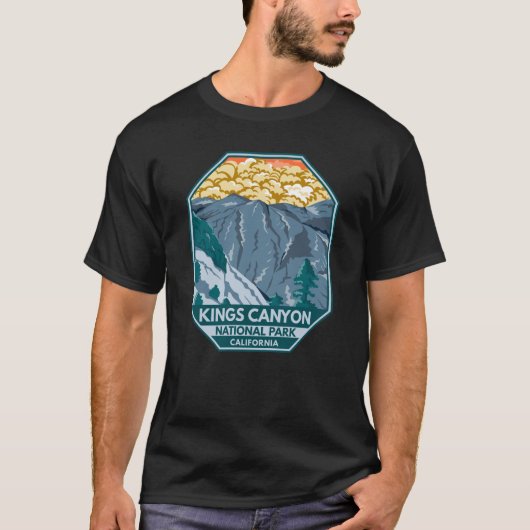 Kings Canyon National Park Sunset T-shirt (Voorkant)