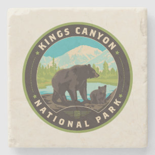 Kings Canyon National Parks Stenen Onderzetter
