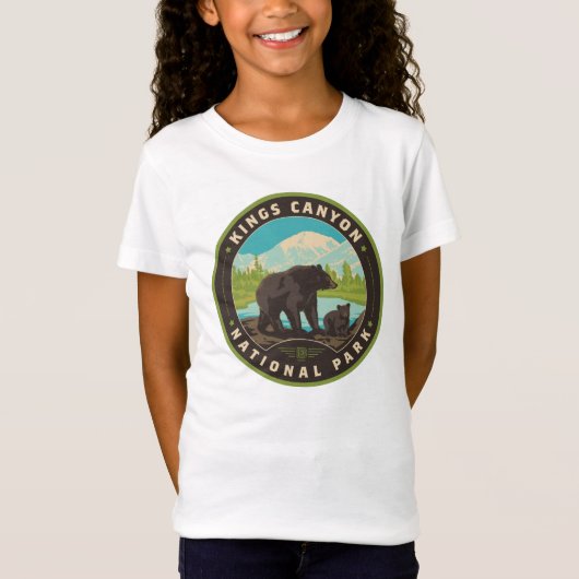 Kings Canyon National Parks T-shirt (Voorkant)