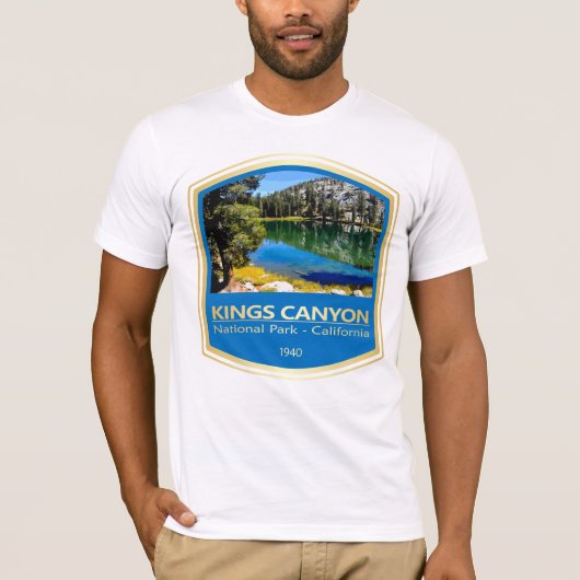 Kings Canyon NP (PF1) T-shirt (Voorkant)