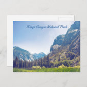 Kings Canyon - Zumwalt Meadow | Carte postale (Devant / Derrière)