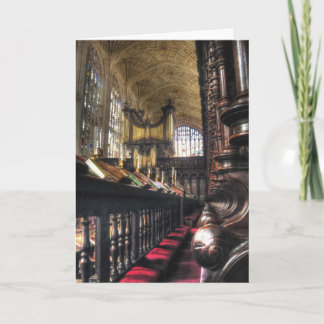 King's College Chapel ~ Cambridge, Engeland Kaart