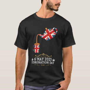 Kings Coronation 2023 Union Jack Coronation Theepo T-shirt