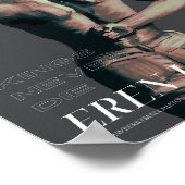 KINGS NEVER DIE - EREN JAEGER POSTER (Hoek)