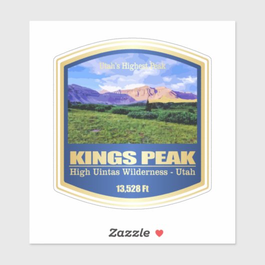 Kings Peak (PF) Sticker (Vel)