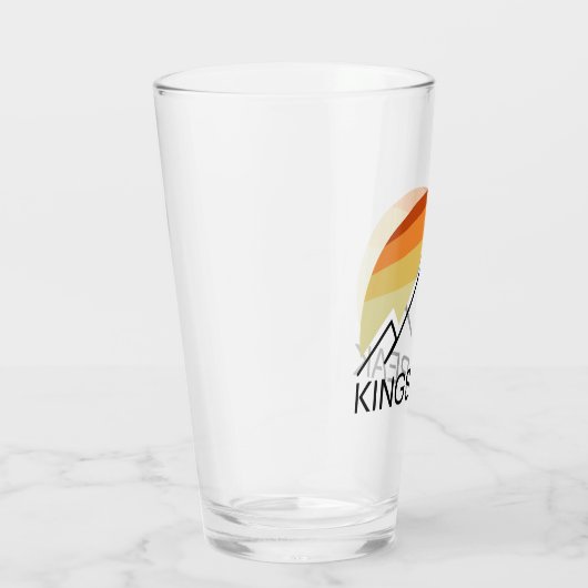 Kings Peak Utah Retro Glas (Rechts)