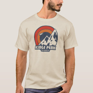 Kings Peak Utah Sun Eagle T-shirt