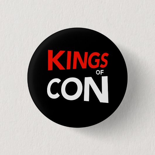 Kings Ronde Button 3,2 Cm (Voorkant)