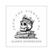  King's Skull Custom uit de bibliotheek van Rubberstempel (Afrduk)