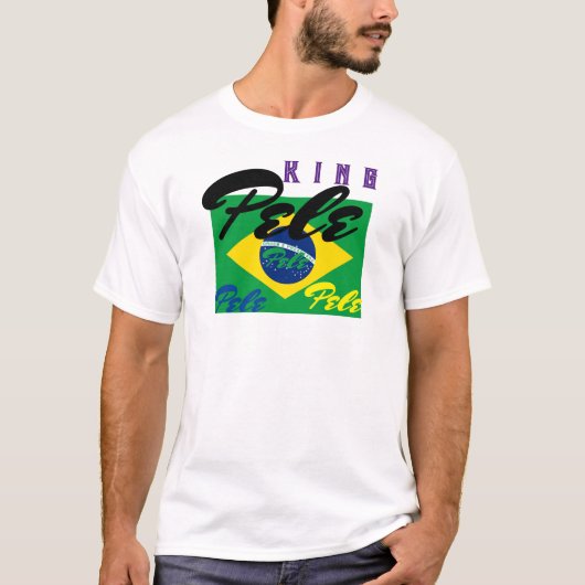 KINGS VAN FOOTBALL PELE T-Shirt (Voorkant)