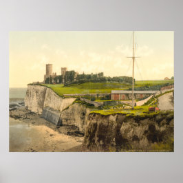 Kingsgate Castle, Margate, Kent, Engeland Poster