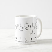 Kingsley peptide nom mug (Devant droit)