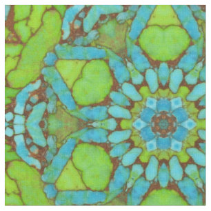 Kingsman Turquoise Mandala Stof