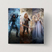 Kingsmen Kronieken Trilogie Fantasy Art Button Pin (Voorkant)
