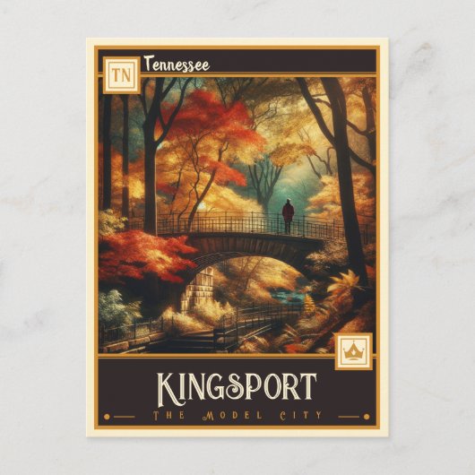Kingsport, Tennessee | Briefkaart (Voorkant)