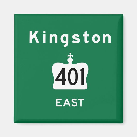 Kingston 401 magneet (Voorkant)