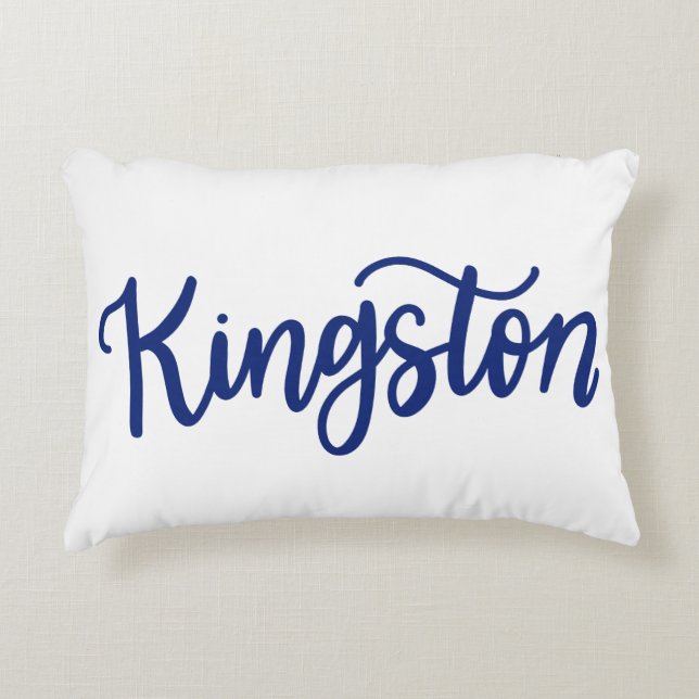 Kingston Dainty Scripts Kussen (Voorkant)
