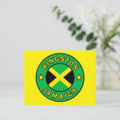 Kingston Jamaica Briefkaart (Staand voorkant)