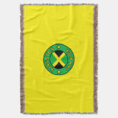 Kingston Jamaica Deken (Voorkant Verticaal)