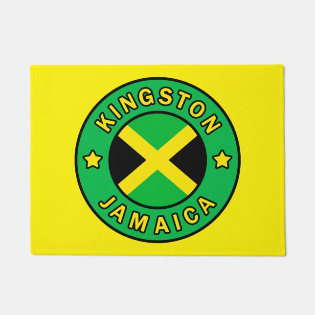 Kingston Jamaica Deurmat (Voorkant)