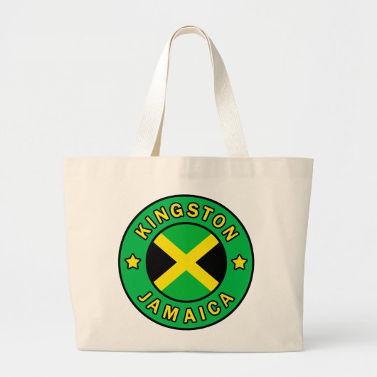 Kingston Jamaica Grote Tote Bag (Voorkant)