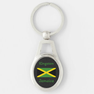 Kingston Jamaica - Jamaicaanse Sleutelhanger van d