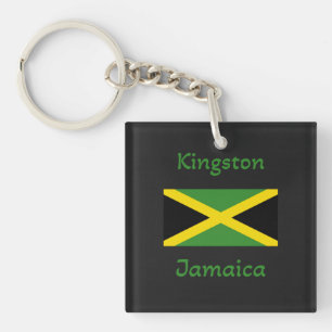 Kingston Jamaica - Jamaicaanse Sleutelhanger van d