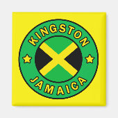 Kingston Jamaica Magneet (Voorkant)