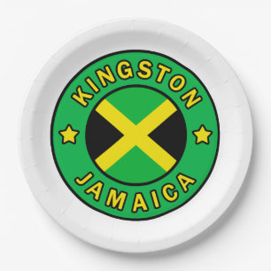 Kingston Jamaica Papieren Bordje