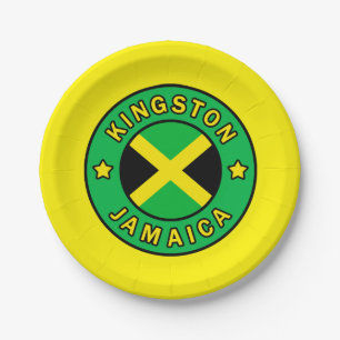 Kingston Jamaica Papieren Bordje