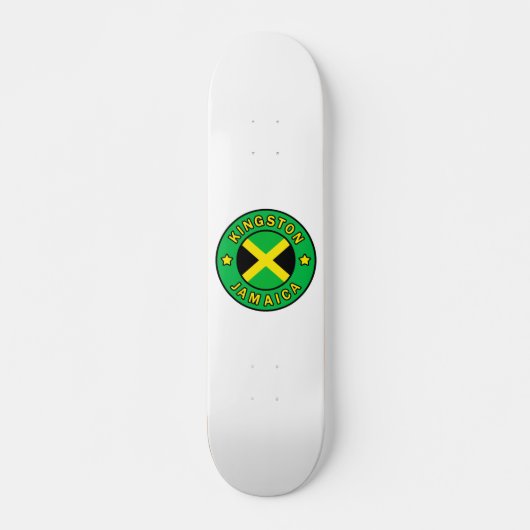 Kingston Jamaica Skateboard (Voorkant)