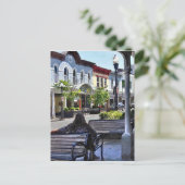 Kingston NY - Relaxing op N Front St. Briefkaart (Staand voorkant)