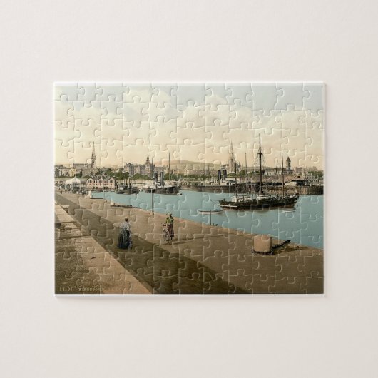 Kingstown Harbour, Dun Laoghaire Dublin Legpuzzel (Horizontaal)