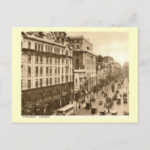 Kingsway, Londen, Vintage van Engeland Briefkaart
