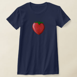 KiniArt Aardbei T-shirt