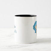 KiniArt Airedale Terrier Café Mug (Centre)